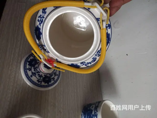 全新景德镇正品青花瓷大容量茶壶茶杯 - 图片 4
