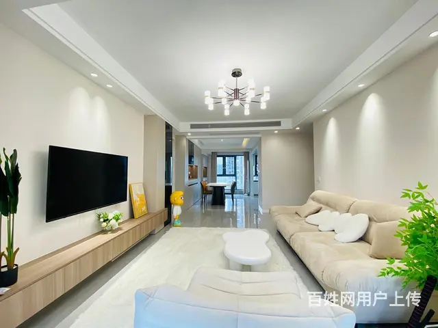 正堂山外山精装奶油风三房 岳家嘴直达汉街东亭山河大 - 图片 3