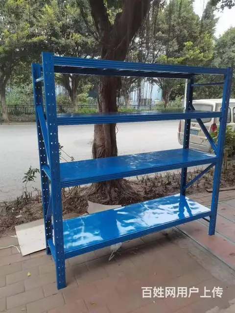 现货批发全新仓库货架蝴蝶孔货架轻型货架横梁货架广州 - 图片 2