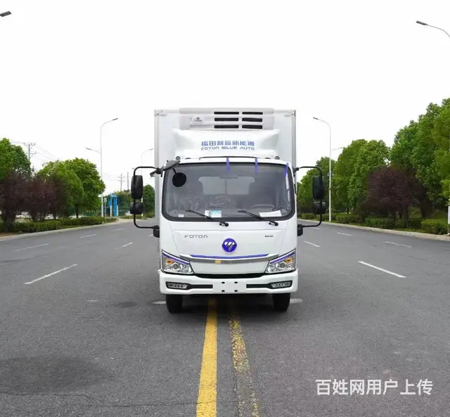 福田智蓝新能源4米2冷藏车 国六新春特惠可分期 - 图片 2