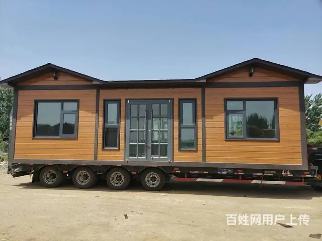 枣庄轻钢别墅厂家  枣庄木屋凉亭岗亭尺寸定制 - 图片 1