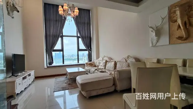 华发世纪城  精装复式 采光好 望河景 拎包随时就可以入住 - 图片 5