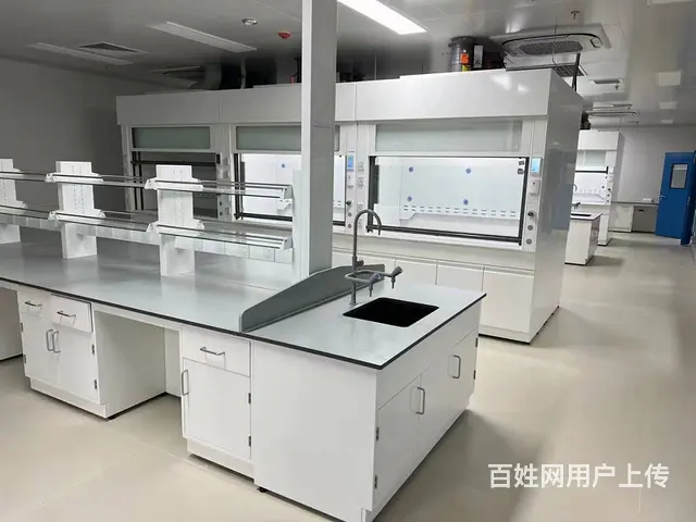 实验室家具厂家直销钢木边台批发通风柜橱批发边台安装 - 图片 5