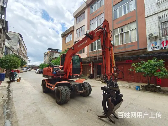 新源宝鼎劲工轮式挖掘机夹木机抓机抓木机抓木器 - 图片 4