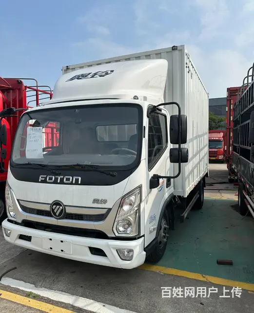 福田奥铃 厢式内宽2米3货车 国5 - 图片 2