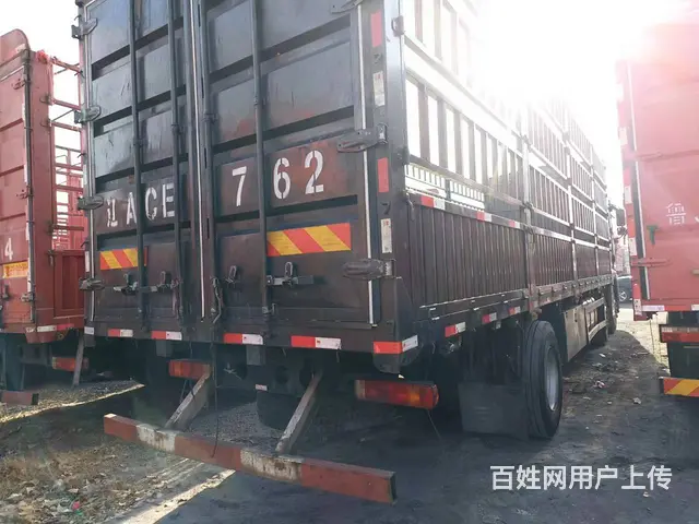 出售二手9.6米高栏解放JH6前四后四自动挡国六 - 图片 7