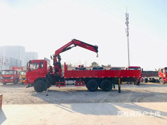 东风后八轮15吨宏昌天马折臂随车吊厂家联系方式地址 - 图片 8
