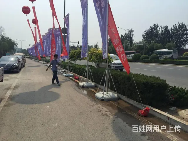 威海租赁不锈钢旗杆 - 图片