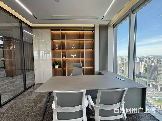 地铁口，仅40一平，全新精装修办公室出租，带全家私 - 图片 4