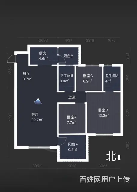 五洲康城 商圈成熟 装修好 大产权 有电梯 双卫 - 图片 12