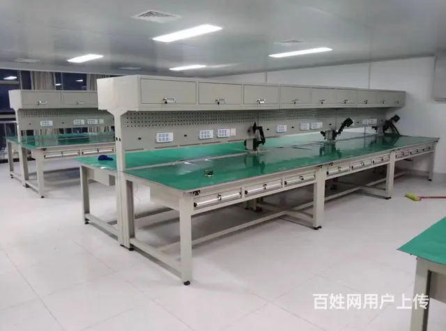 防静电工作台车间流水线打包装配台生产线操作台铝合金 - 图片 2