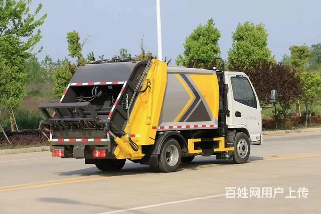 凯马垃圾车4-6方 压缩垃圾车市政环卫车 价格低廉可分期手续 - 图片 12
