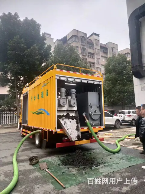 金坛附近污水池淤泥清理吸污 - 图片