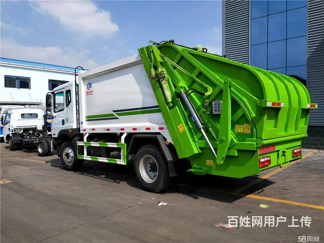5方8方10方压缩垃圾车 钩臂垃圾车 挂桶垃圾车售 - 图片 2