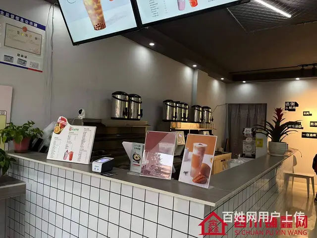 （四川铺鑫网）巴州区回风第七小学旁50㎡奶茶店转让 - 图片 5