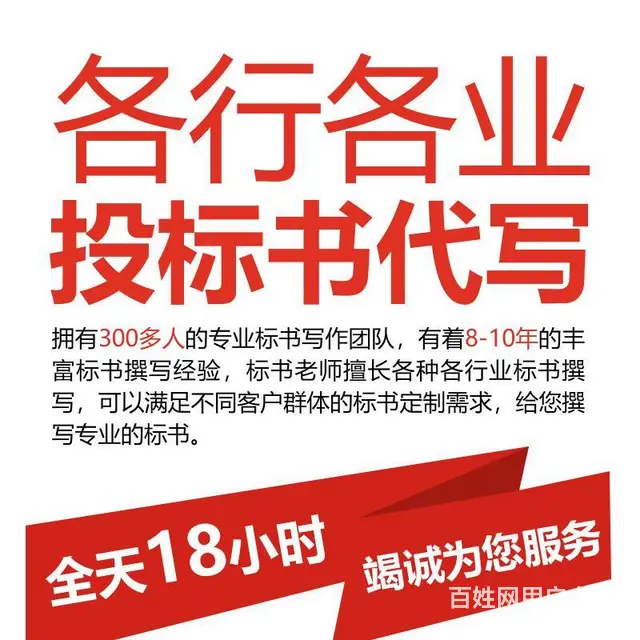 【搞定了！】望城区代做技术标专业团队 - 图片