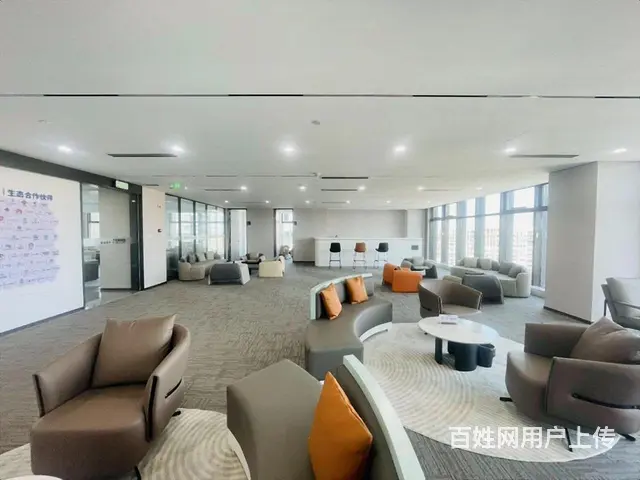滨江长河双地铁口，整层豪华装修，客厅挑高7米，适合总部企业 - 图片 12
