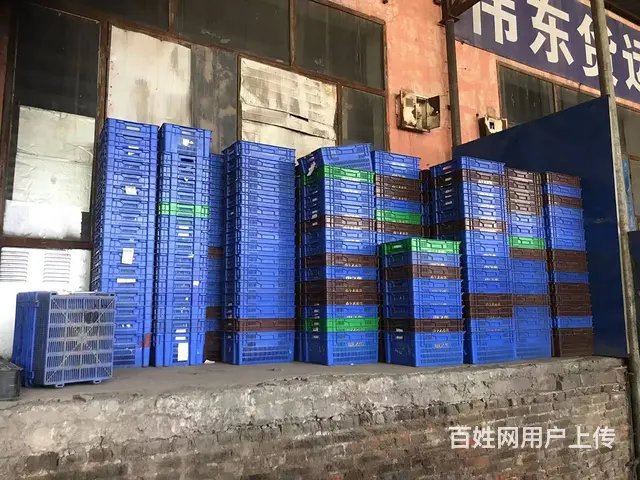 塑料零件盒五金分格箱冷冻盒单冻器塑料箱周转筐错位筐 - 图片 8