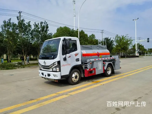 在泉州买一辆能装2吨的蓝牌油罐车价格实惠 - 图片 5