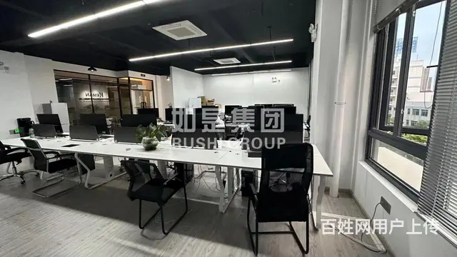 世界城旁盛荣广场带设备办公好房采光十足视野空旷全新办公 - 图片 1