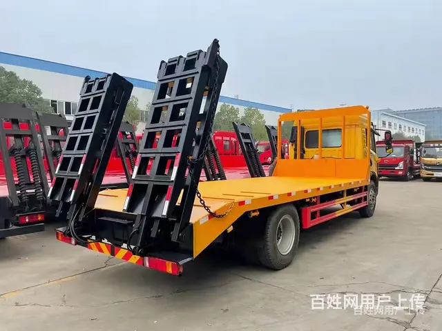 解放龙V单桥拖板车 挖机平板车 限时秒杀价 - 图片 7