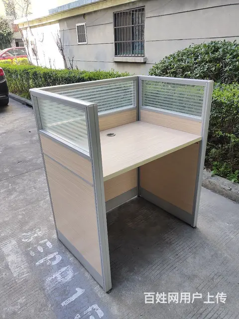 昆山屏风办公桌，95新 - 图片 1