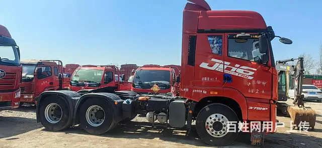 20年解放 牵引车 460潍柴双驱低价转让 - 图片 3
