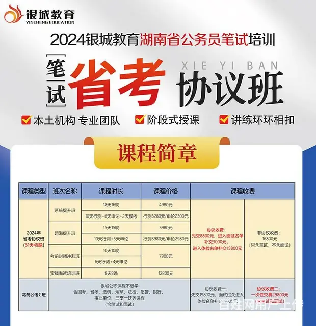 2024年益阳银城教育公务员培训课2月16日开课 - 图片