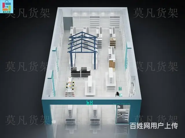 阿拉善盟百货店展示架-百货店展示架多少钱 - 图片 2