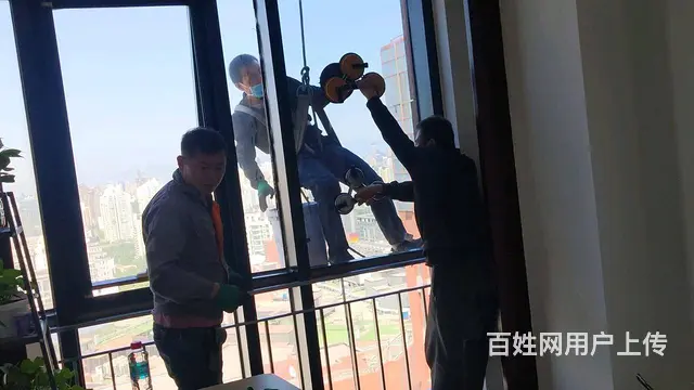 淄博玻璃幕墙安装玻璃改造开窗户开启窗扇玻璃幕墙维修 - 图片 3