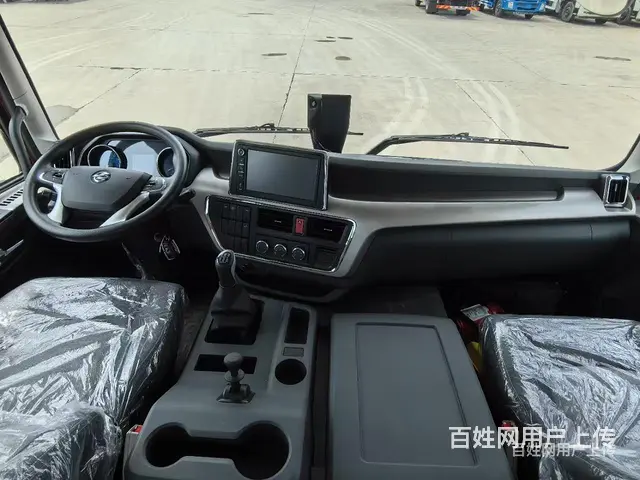 淮南东风华神前二后六平板车 跑高速专用17吨不超挖机拖车 - 图片 1