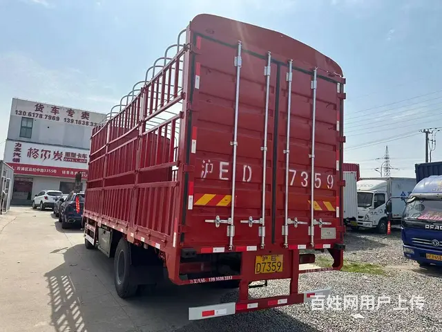 低价转让2018年4月东风天锦6.8米仓栅式货车 - 图片 4