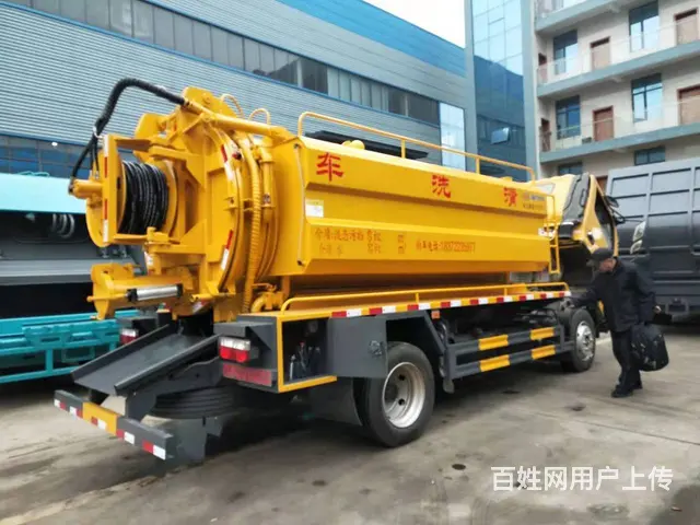 东风小多利卡清洗吸污两用车，圆罐， 大可达9.2方 - 图片 8