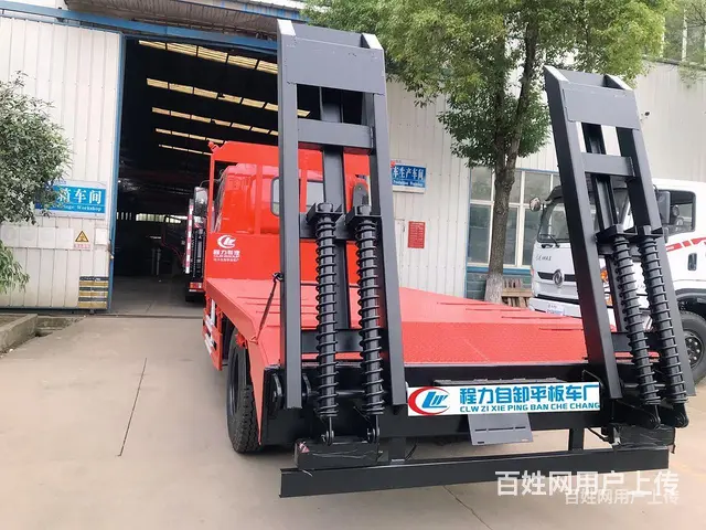 东风D1云内170马力  国六单桥平板车 燃油环保齐全 - 图片 1