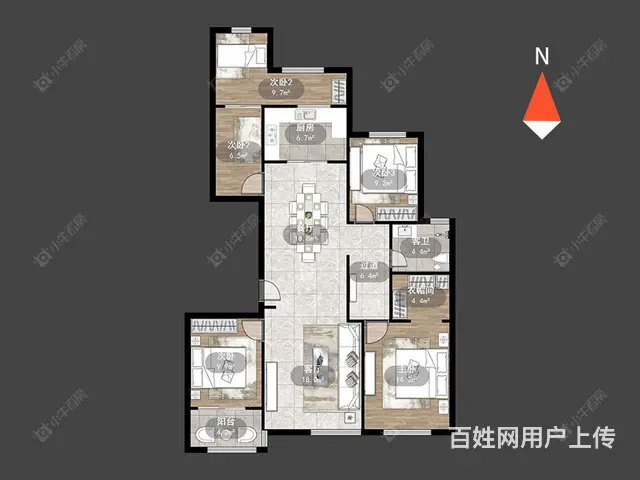 湖塘实小拎包即住真实有效吾悦广场商圈 - 图片 7