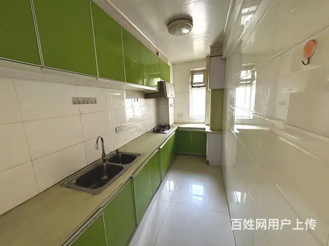海纳丽景6楼电梯房，87平两室一厅，精装修，冰箱，洗衣机，热 - 图片 4
