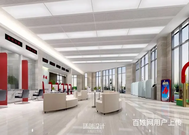 齐商银行办公楼装饰设计 - 图片 3