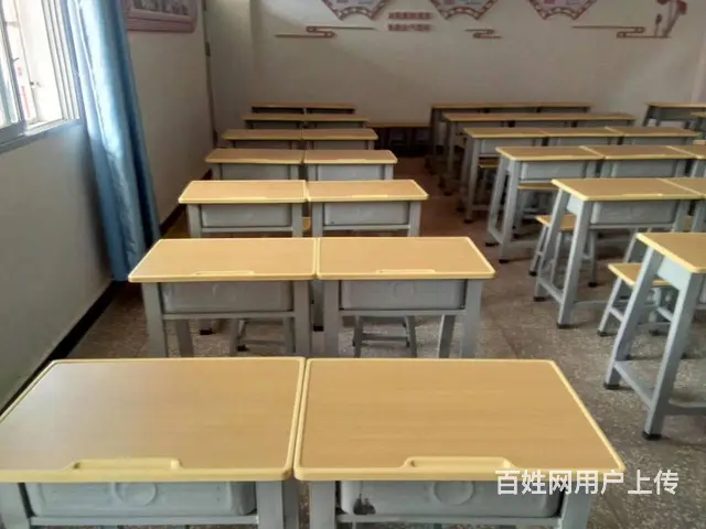 双人课桌 单人课桌 辅导班课桌 升降课桌多媒体课桌 - 图片 7