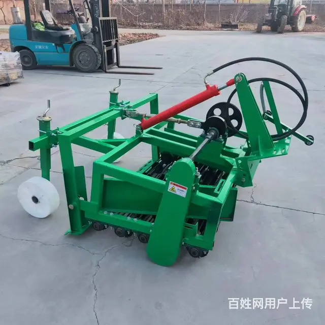 农用四轮单缸拖拉机前置型大蒜收获机挖蒜机LYY - 图片 3