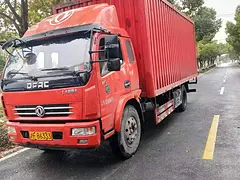 19年10月东风多利卡6.2米厢式货车 价格便宜