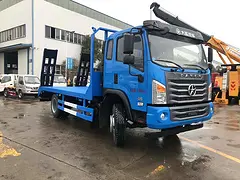 大运3900轴距185马力15吨挖机拖车 全国落户