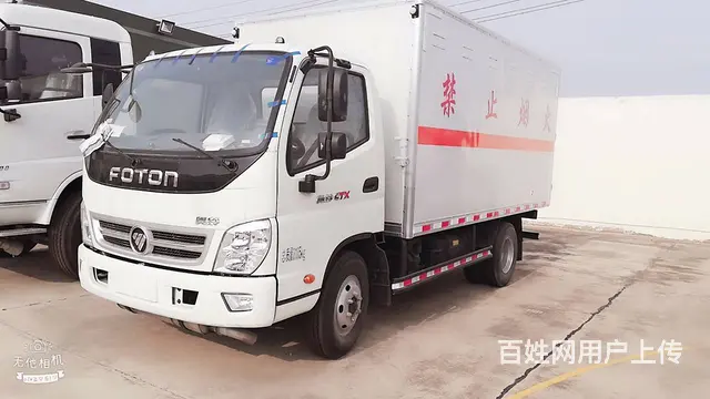 福田奥铃4米2黄牌气瓶车 易燃液体车危化厢式运输车 - 图片 9