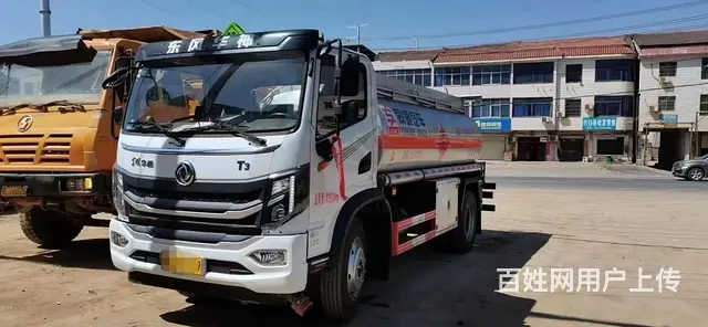 二手东风8吨油罐车加油车2023年2月湖北咸宁户 - 图片 1