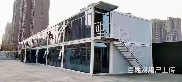 山东烟台莱阳集装箱房 单层双层打包箱房 工地住人活动板房 - 图片 3