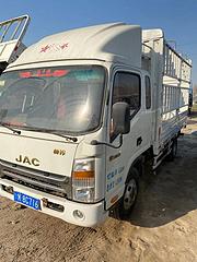 低价出售二手江淮帅铃载货车 4米高栏 国四电喷