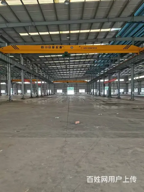 星光中路带行车厂房出租，行车10吨 - 图片