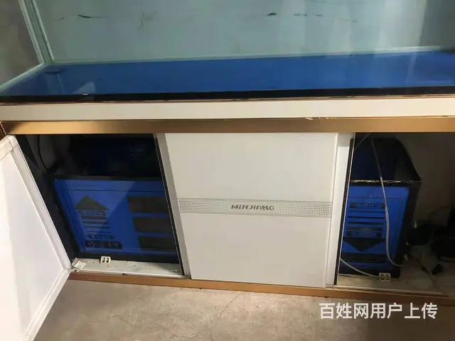 【搞定了！】出售二手鱼缸水族箱，闽江鱼缸1.5米底滤鱼缸 - 图片 8
