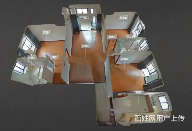 特房山水杰座(湖里) 普通住宅2厅 简单装修 - 图片 5