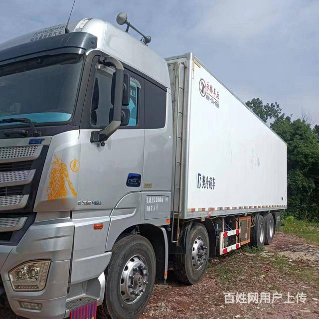 急售欧曼9.6米冷藏车，精品车况可提档可分期的图片