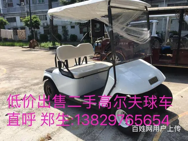 二手朗晴电动观光车 二手绿通高尔夫球车 二手巡逻车 - 图片 8